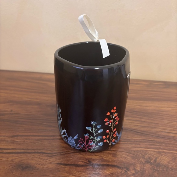 Rae Dunn TOXIC Mug Halloween 2025 Black Floral Witchy Goth Coffee Mug - Picture 3 of 7